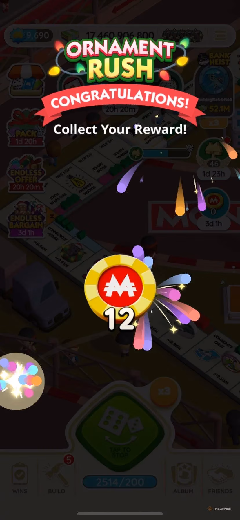 monopoly-go-ornament-rush-returns-for-the-2026-holiday-season-with-over-650-free-peg-e-tokens-image-2